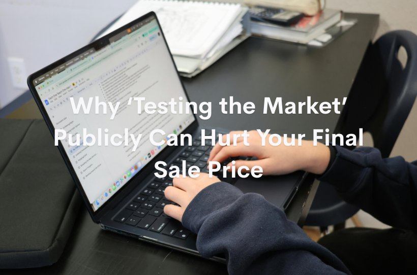 Many homeowners begin their selling journey with a simple idea: &ldquo;Let&rsquo;s just put it on the market and see what happens.&rdquo;
